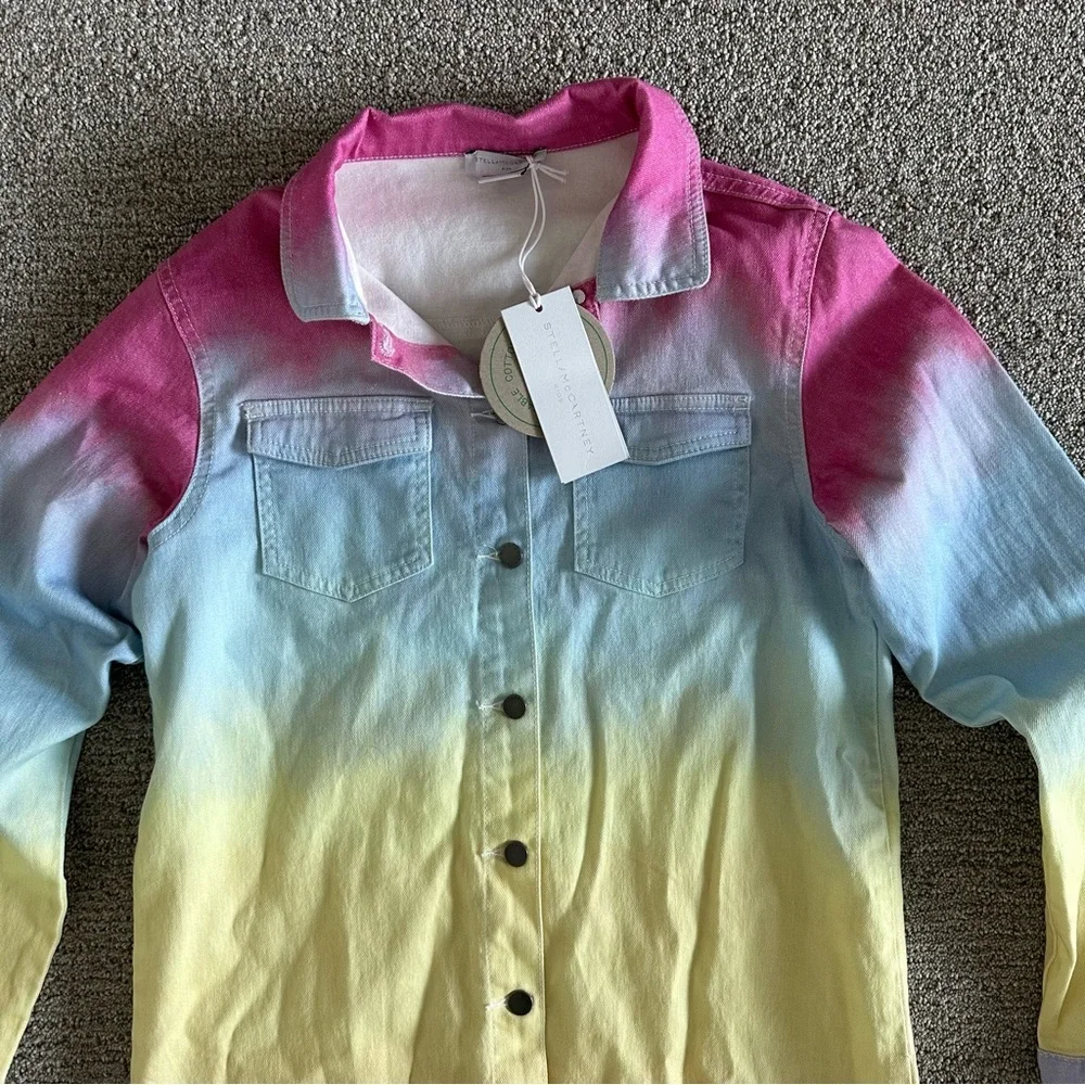 Stella McCartney Kids‎ Tie Dye Shirt Dress Size 14+